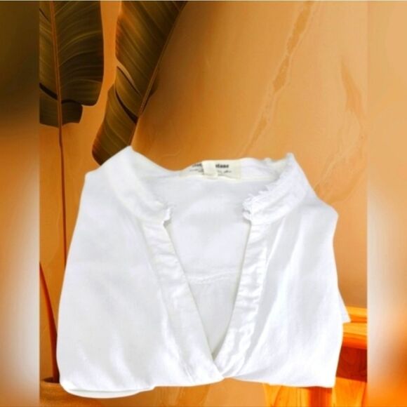 Cloth & Stone Womens long sleeves and frayed collar shirt - Picture 9 of 9